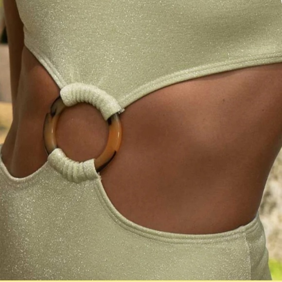 Montce
Sage Green Rib Ky One-Piece - Picture 2 of 4